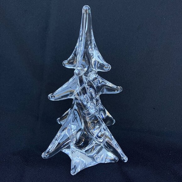 Toscany Crystal 8” Christmas Twisted Tree - Picture 8 of 12